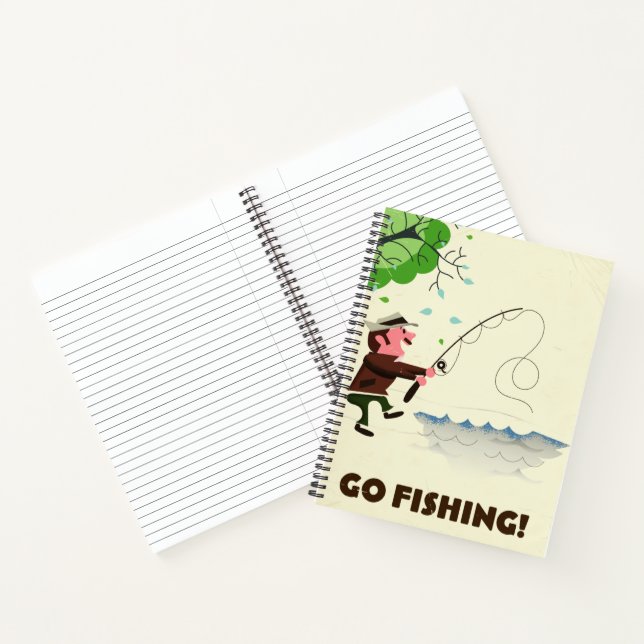 Cuaderno Ir a pescar. (Interior)