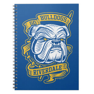 Cuaderno Ir Bulldoges - Banner de la mascota Riverdale