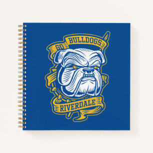 Cuaderno Ir Bulldoges - Banner de la mascota Riverdale