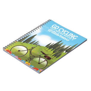 Cuaderno Ir en bicicleta "Visite la naturaleza salvaje de l