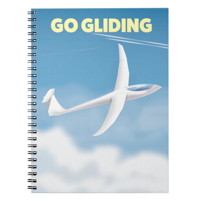 Cuaderno Ir en Planeador (Frente)