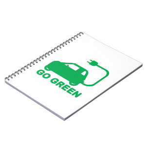 Cuaderno Ir Verde ~ Conducir autos eléctricos