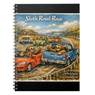 Cuaderno Ira en la carretera de los perezosos – Coche de ac