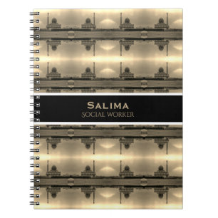 Cuaderno Irak Bagdad Mezquita Buniya Vintage 1970