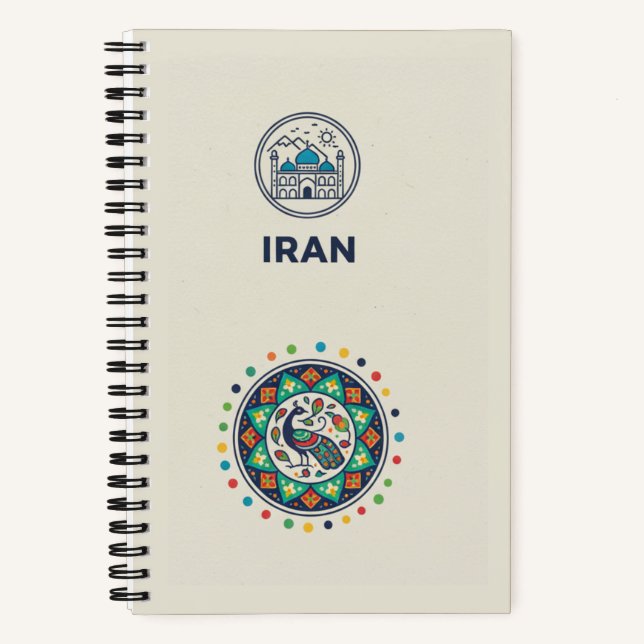 Cuaderno Iran Heritage & Persian Art: Travel Photo Archive  (Anverso)