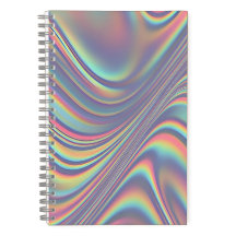 Iridescent Holographic Swirl Texture