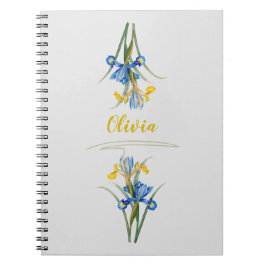 Cuaderno Iris español de Pierre-Joseph Redouté