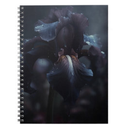 Cuaderno Iris negro gótico