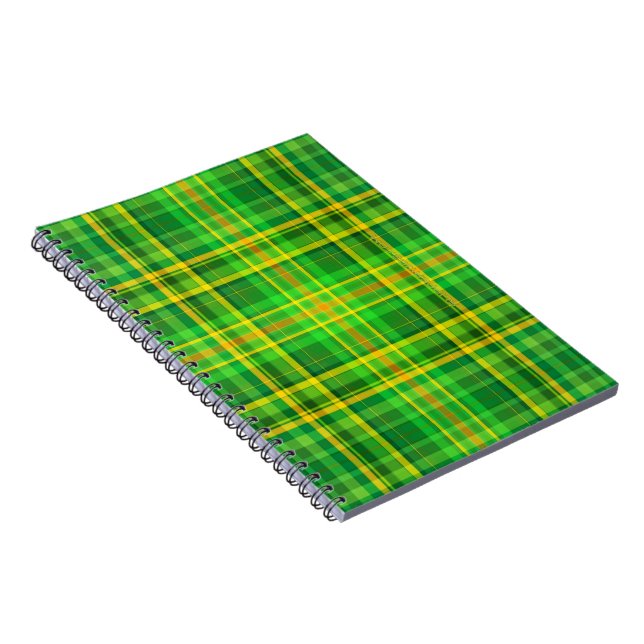Cuaderno Iris reminiscente del Día de San Patricio de Slipp (Lado Derecho)
