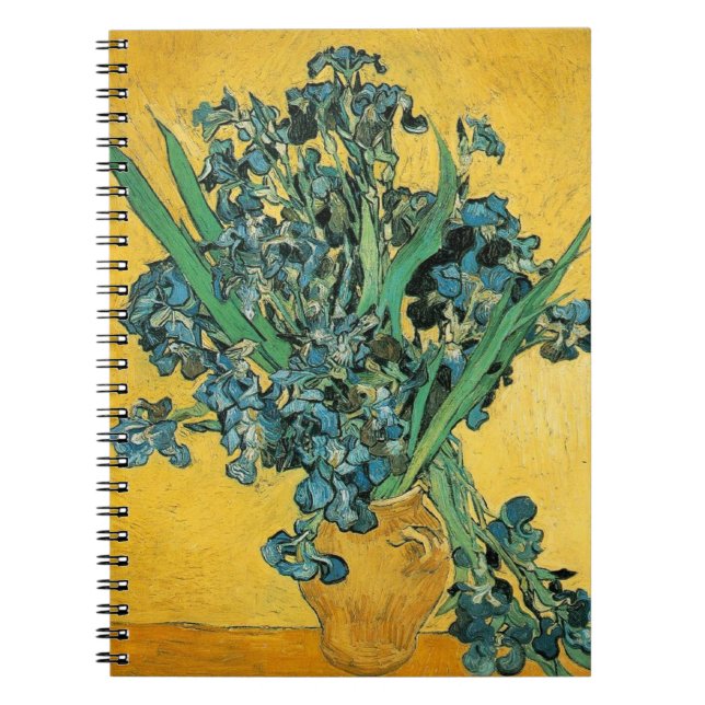 Cuaderno Irises - Van Gogh - c1890 (Frente)