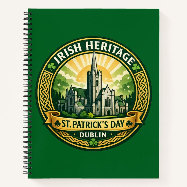 Cuaderno Irish Heritage - Dublin (Anverso)