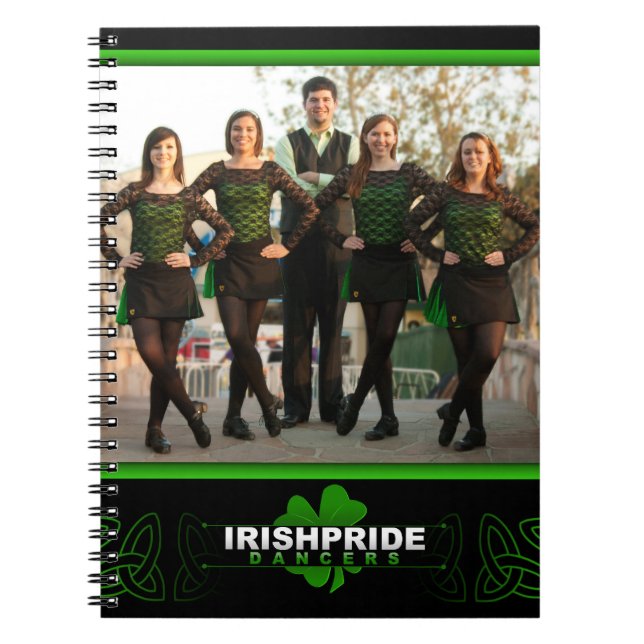 Cuaderno irlandés de los bailarines del orgullo (Frente)
