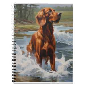 Cuaderno Irlandés Setter