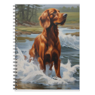 Cuaderno Irlandés Setter