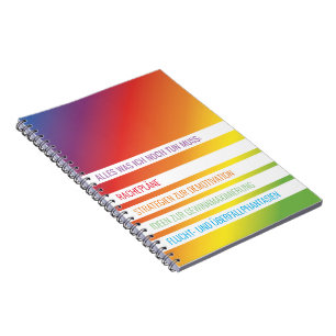 Cuaderno Irónico y seguro de sí mismo