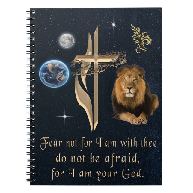 Cuaderno Isaías 41:10 (Frente)