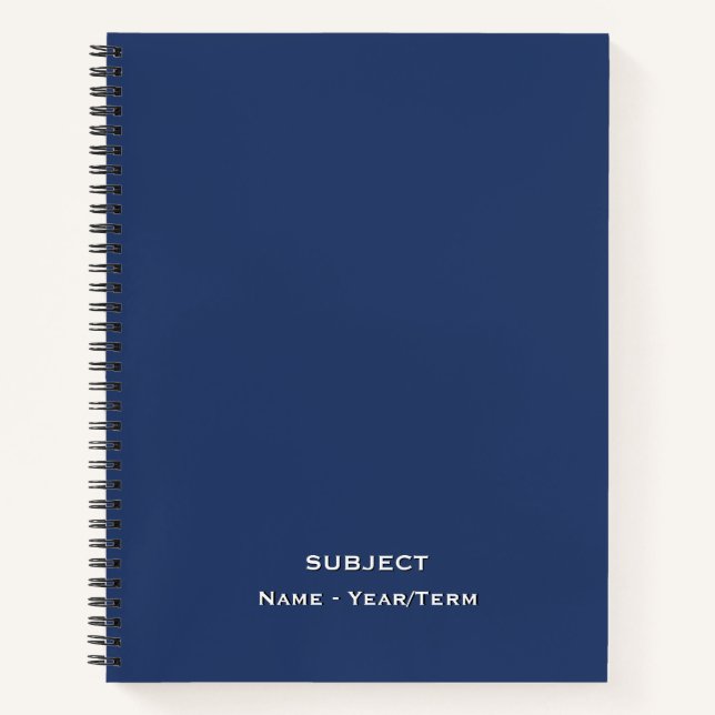 Cuaderno Isla Aqua Blue (Anverso)