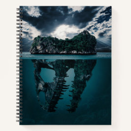 Cuaderno Isla de cráneo de Dinosaur