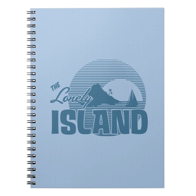 Cuaderno Isla de Dookie - azul (Frente)