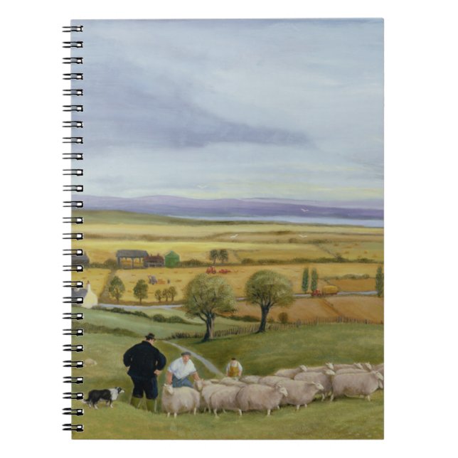 Cuaderno Isla del granjero de las ovejas de Sheppey (Frente)