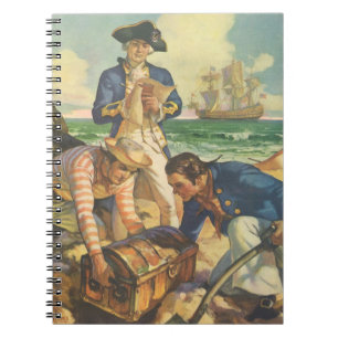 Cuaderno Isla del Tesoro, Piratas de Cuentos de Hadas Vinta