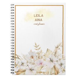 Cuaderno Isla Floral Boho Watercolor