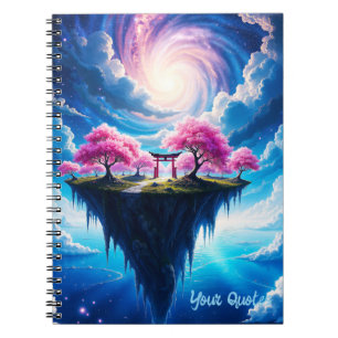 Cuaderno Isla Flotante Arte Sakura