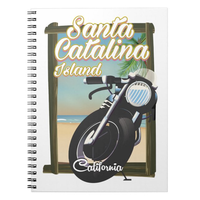 Cuaderno Isla Santa Catalina, California EE. UU. (Frente)
