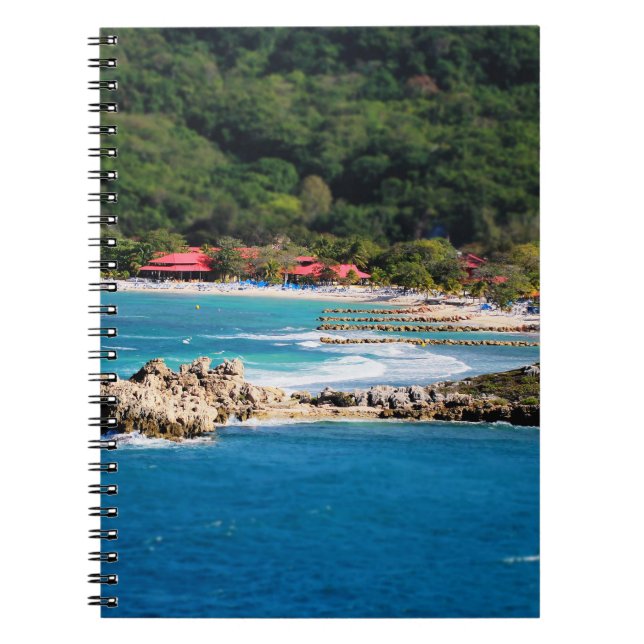 Cuaderno Isla Tranquila Paraíso Labadee Haití (Frente)