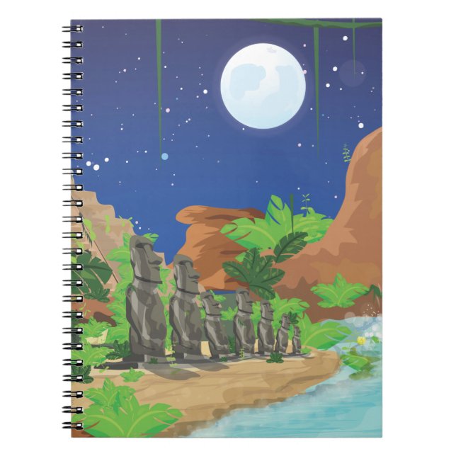 Cuaderno Isla tropical (Frente)