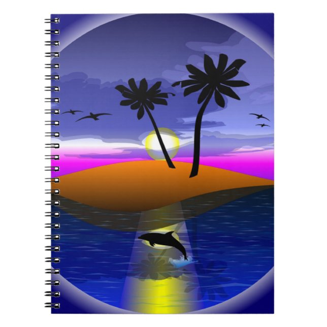 CUADERNO ISLA TROPICAL (Frente)