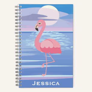 Cuaderno Isla Tropical Flamingo
