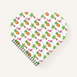 Cuaderno Isla Tropical Flamingo Pineapple