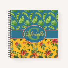 Cuaderno Isla tropical personalizada