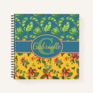 Cuaderno Isla tropical personalizada