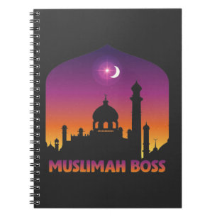 Cuaderno Islam Muslimah Boss Religiosos Árabes Musulmanes