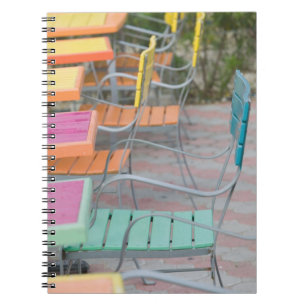 Cuaderno Islas ABC, ARUBA, Palm Beach: Colorido Café
