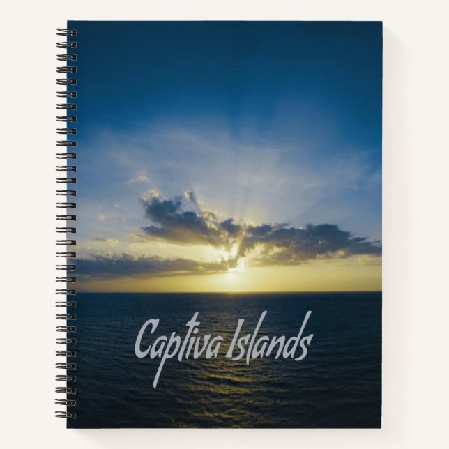 Cuaderno Islas Captiva Florida (Anverso)