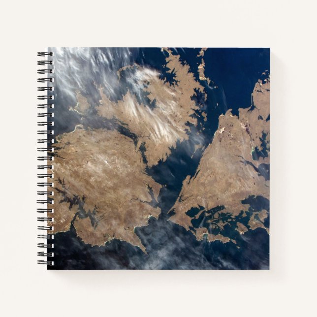 Cuaderno Islas Malvinas (Falkland Islands). (Anverso)