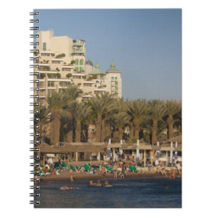 Cuaderno Israel, El Negev, Eilat, Mar Rojo frente a la play