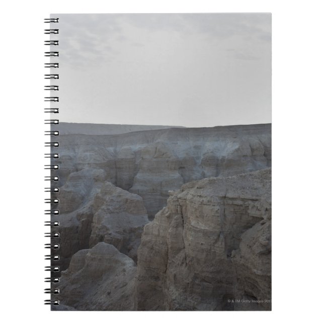 Cuaderno Israel, mar muerto, formaciones de roca (Frente)