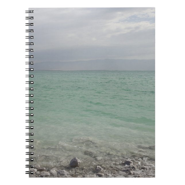 Cuaderno Israel, Mar Muerto, paisaje marino (Frente)