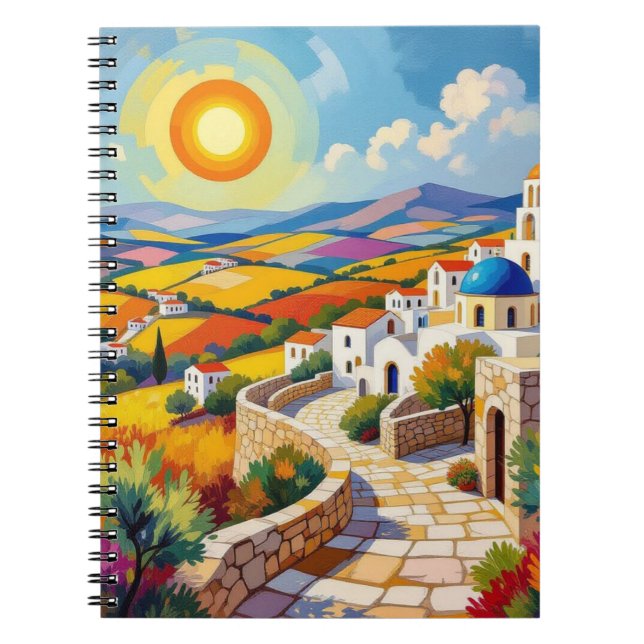 Cuaderno Israeli Landscape Notebook – Colorful & Inspiring  (Frente)
