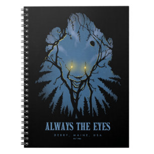 Cuaderno IT Always the Eyes Pareidolic Tree Tops