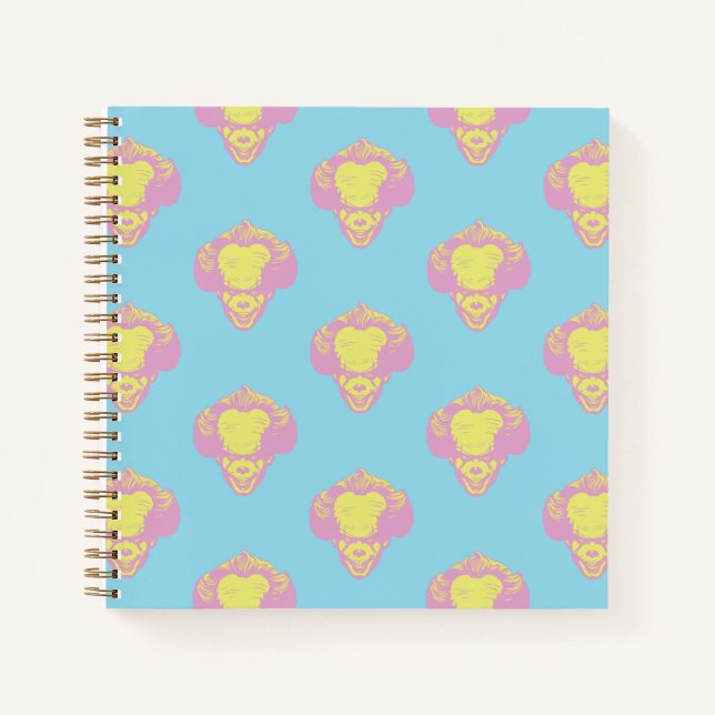 Cuaderno IT | Pennywise Pastel Head Pattern (Anverso)