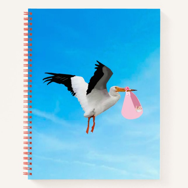 Cuaderno It’s a Girl Spiral Notebook (Anverso)
