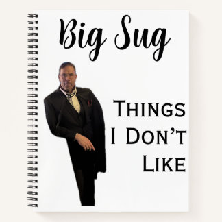 Cuaderno  It Sug Things I Don’t Like Notebook