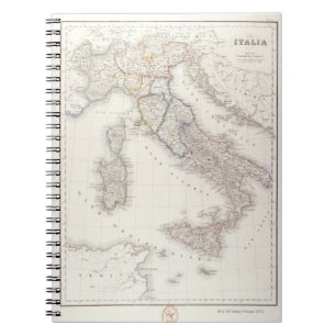 Cuaderno Italia antes de la unificación