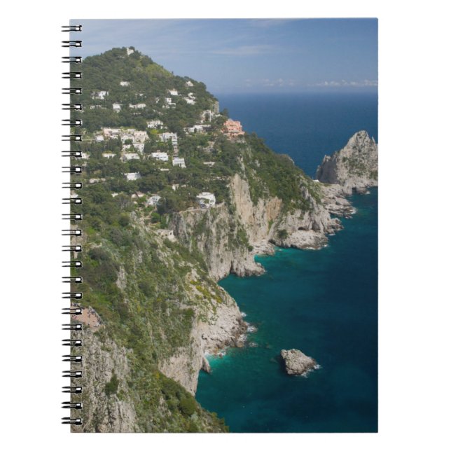 Cuaderno ITALIA, Campania, (Bahía de Nápoles), CAPRI: (Frente)