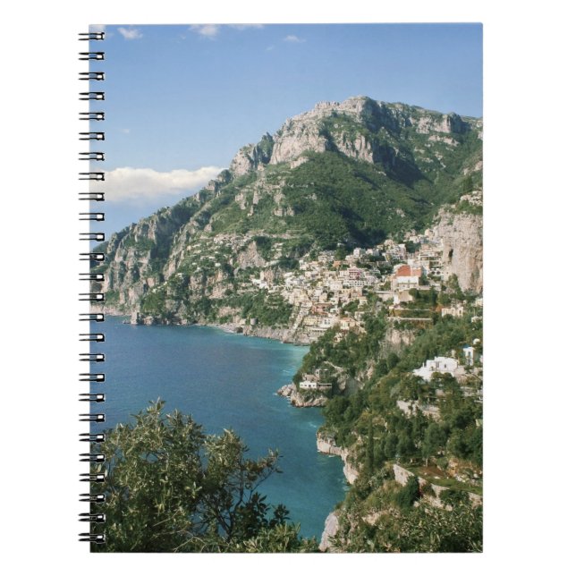 Cuaderno Italia, Campania, Península de Sorrentine, Positan (Frente)